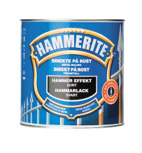 Hammerite metallmaling svart hammereffekt 750 ml